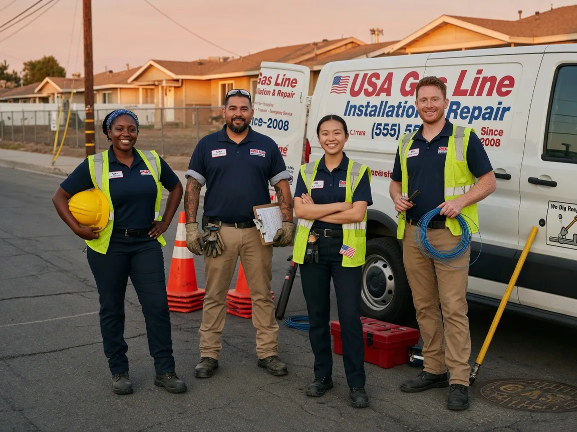 Gas Line Installation company in Connellsville, PA